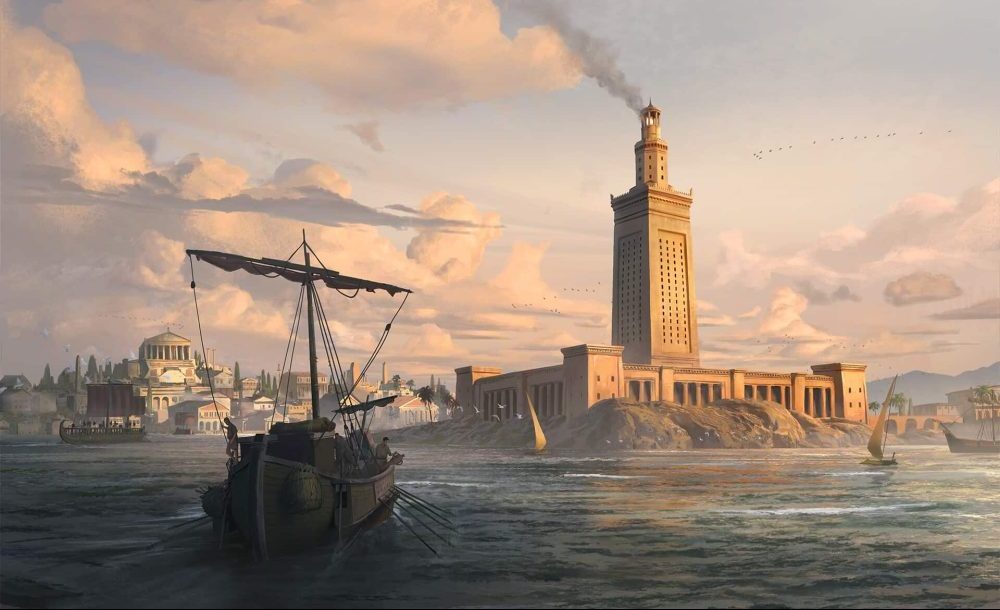 Uma das maravilhas: Farol de Alexandria