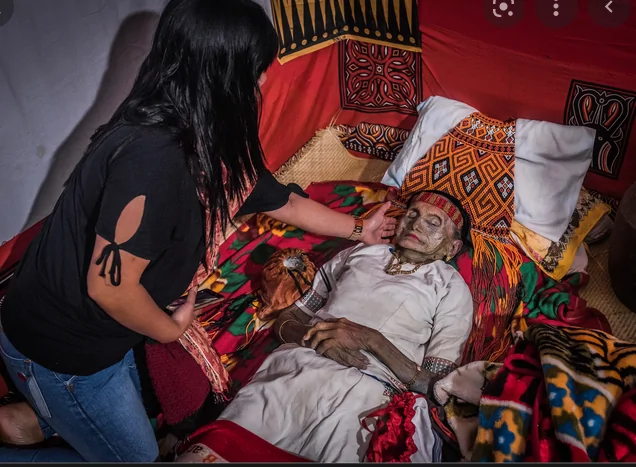 Um dos rituais fúnebres