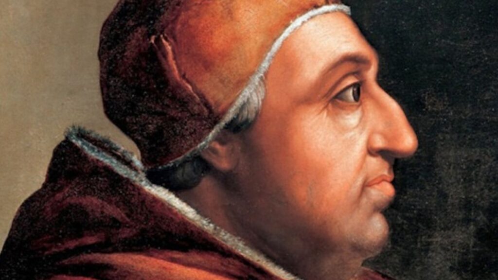 Pintura do Papa Alexandre VI, um dos papas mais polêmicos